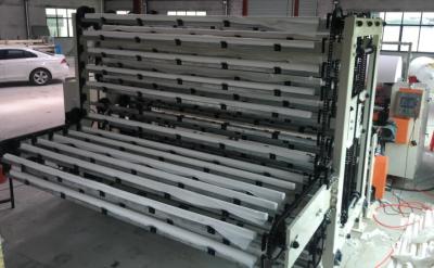 Linha de produção automática completa do rebobinamento do papel higiênico da máquina da fabricação do rolo de toalete
