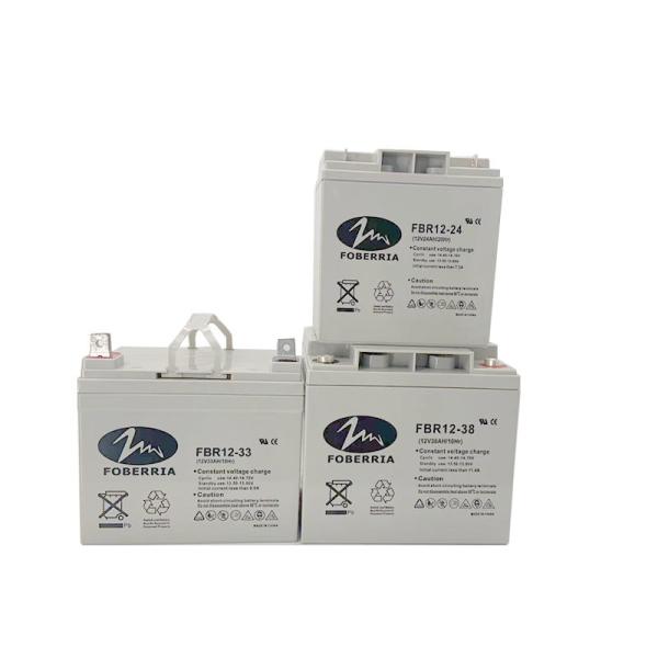 27kg 12V 33Ah 20HR Battery 38A Gel Lead Acid Battery F2 F1 Terminal For Alarm System