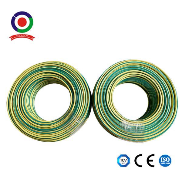 PVC Insulation Fire Resistance 450/750V Rated Voltage 4mm2 Building Wire and Cable with 100m/roll Packing
