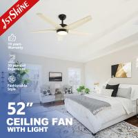Fans de plafond de ferme avec des lumières, fans de plafond extérieurs d'intérieur à télécommande