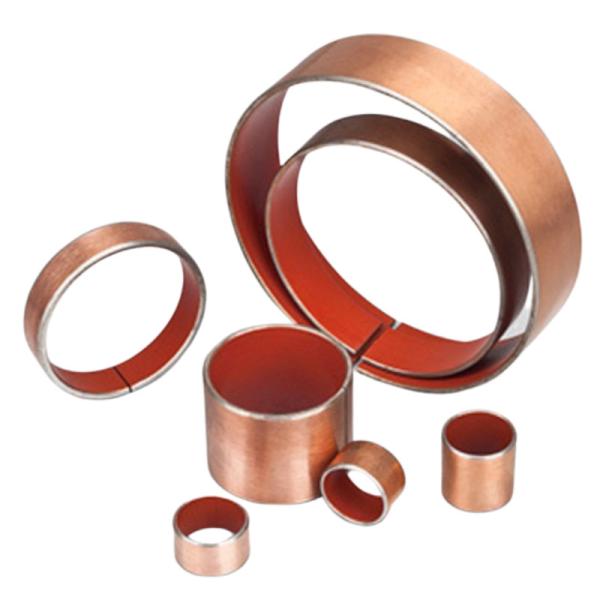 Steel Backed Metal-Polymer Low Friction Plain Bearings Bronze Thrust Washer Red