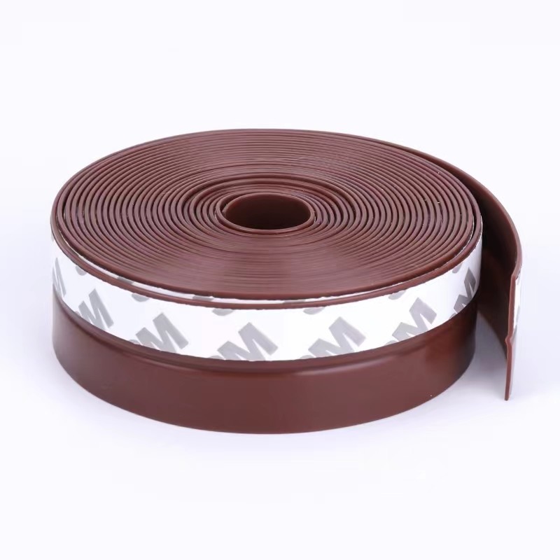 Multifunction Self-adhesive Waterproof Silicone Sealing Strip for Window and Doors Bottom Weatherstrip