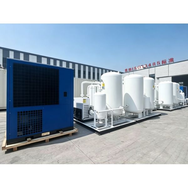 Reliable PSA Medical Oxygen Generator System 93%±3% for Hospital Central Gas Supply High Efficiency Oxygen Generating Plant