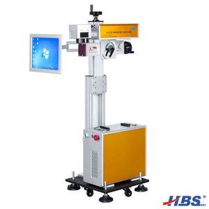 Hbs-Gq-20d Online Flying Laser Marking Engraving Machine