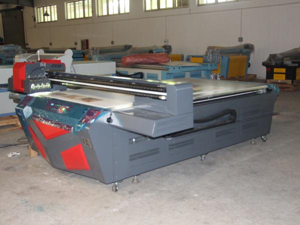 Flatbed Piezoelectric UV Curable Inkjet Printer for Plastic Sheet / Flexible Materials