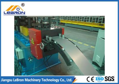 Red and blue2018 new type PLC control automatic door frame roll forming machine high precision and smooth made in China