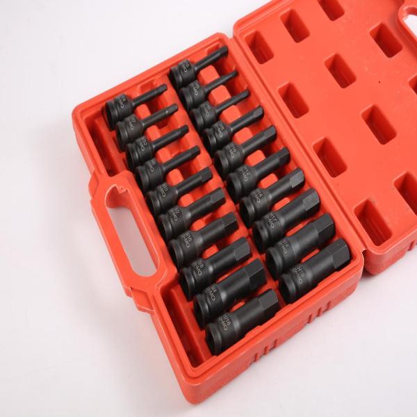 H5 To H19 20pcs Impact Socket Set Made Of High Durable CR-MO Material
