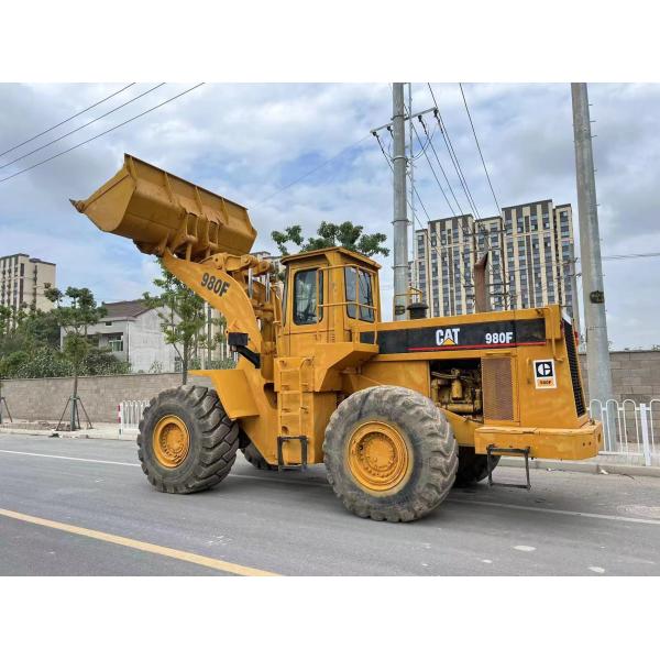 6Ton Rated Load CAT980F Used Wheel Loader with Other Hydraulic Pump and Good Condition