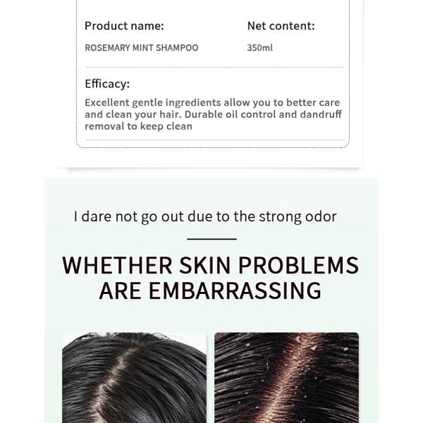 Hydrates And Nourishes Hair And Scalp Long Lasting Fragrance Simply Grow With Activation Shampoo De Rosemary