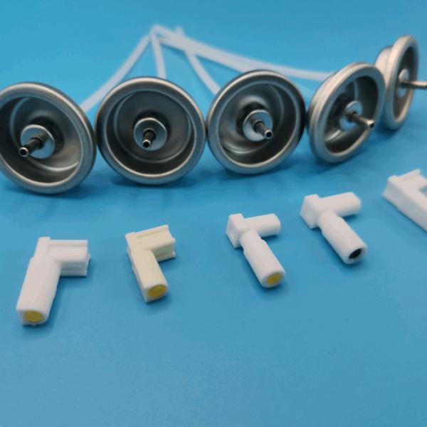 High-Performance One Inch Air Freshener Metered Valve with Silver Aluminum Metal Type