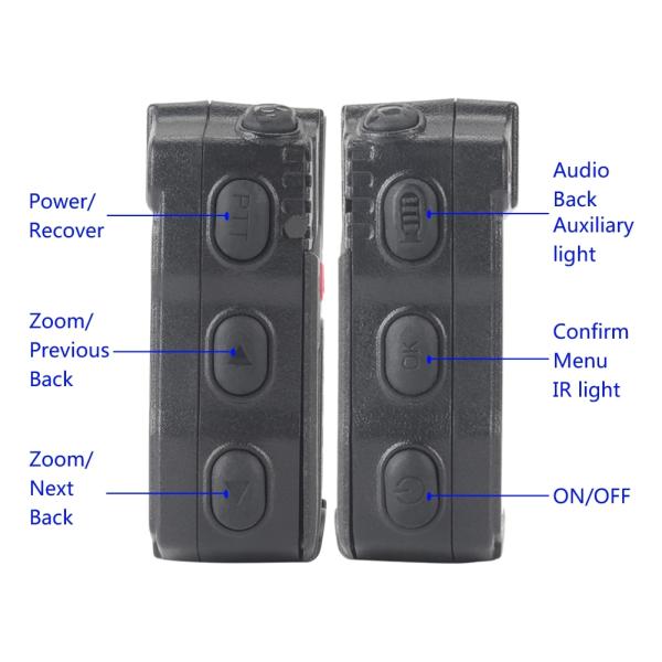 Mini Spy Body Worn Camera For Police Law Enforcement Full HD Video Camera Recorder