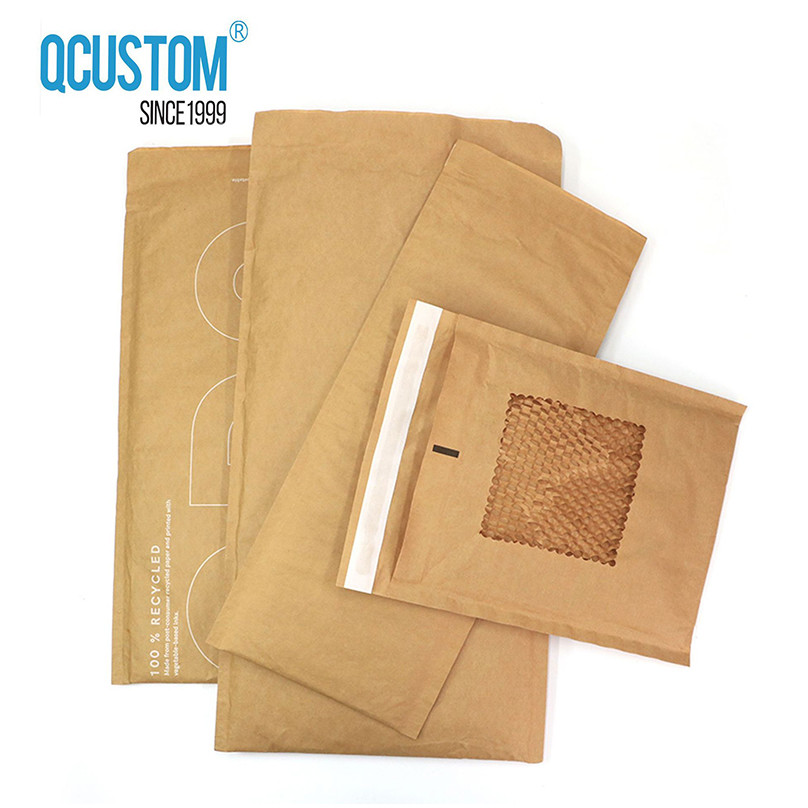 Sustainable Kraft Honeycomb Mailer Bag with Moisture Resistant Liner for Electronics Packaging