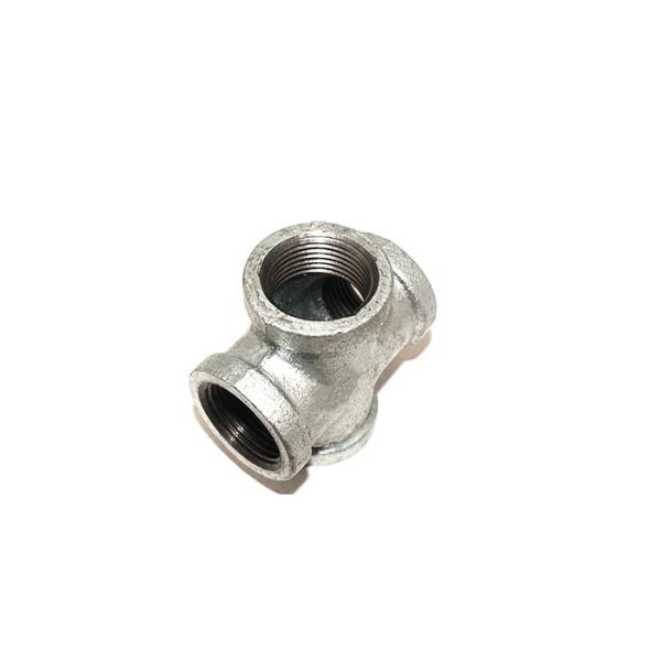 Banded Equal Black Natural Gas Pipe Fittings , Metal Pipe Accessories 1.6Mpa