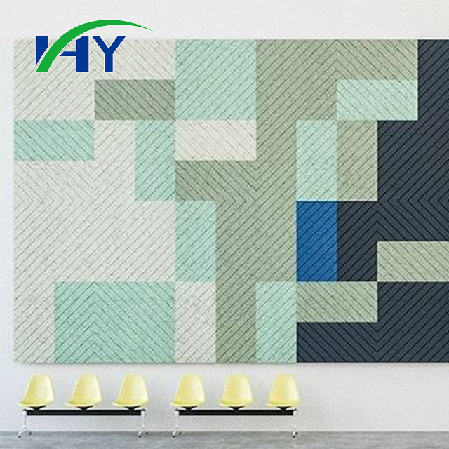 Acoustic Wall Panel Wholesale Fire Rated PET For Office Renovations