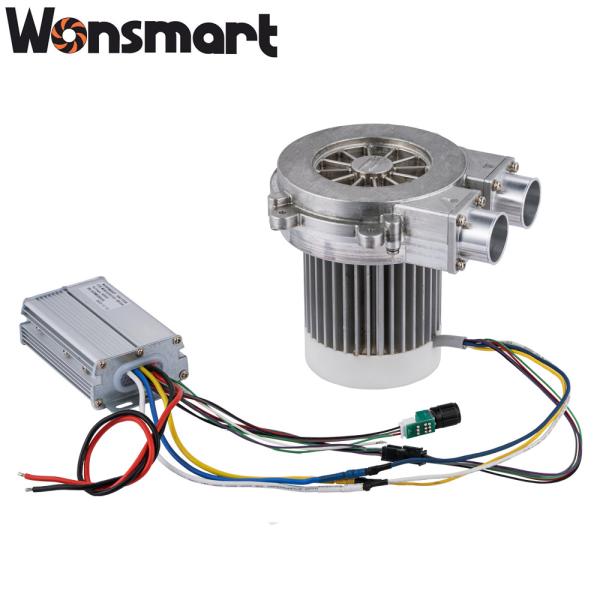 Wonsmart Brushless 24V DC Blower Mini Industrial Blower 28Kpa Energy Efficiency