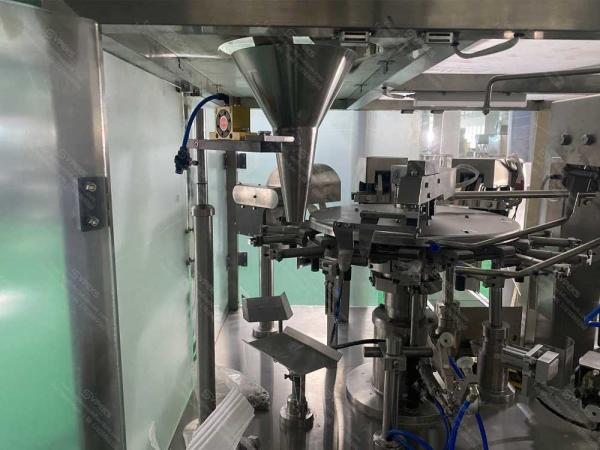 Milk Powder Coffee Spices Premade Pouch Filling Machine High Speed