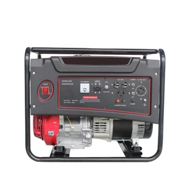 Portable Industrial Recoil Start Gasoline Generator AC Single Phase OEM