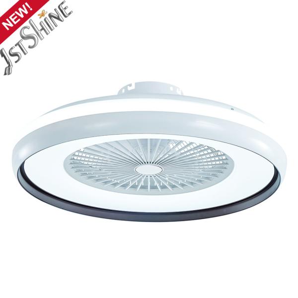 Mini 24 polegadas 7 ABS Fan Fancy caixa de teto para quarto 3 Iluminação de cores