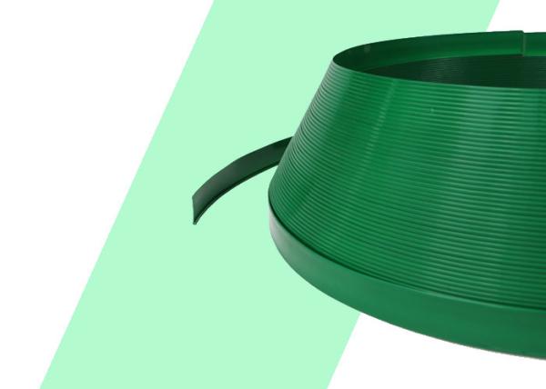 100% Virgin Plastic Trim Cap 2.0CM Width Green Color For Outdoor Market Sign