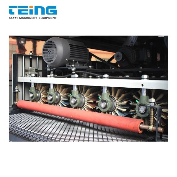 Wood Floor Wire Wheel Drum Roller Brush Polishing Wide Belt Sander Machine TDR-1000