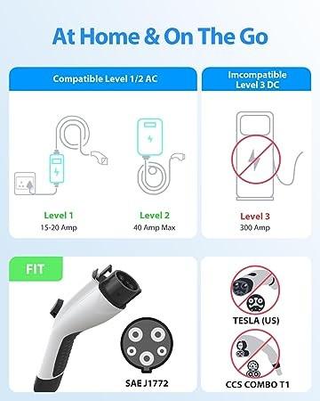Powerful Extension Cord EV Charger Ip55 J1772 Extension Cable