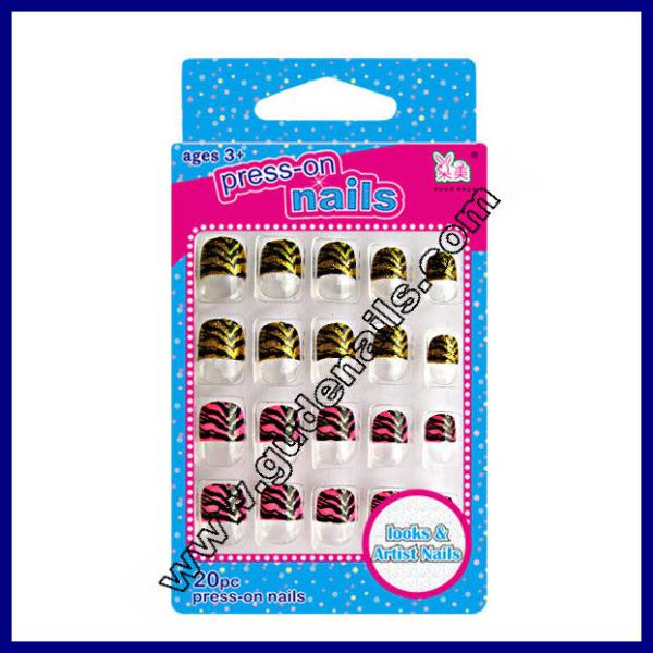 DIY colored Fingers Fake Nails for wedding / Artificial fingernails