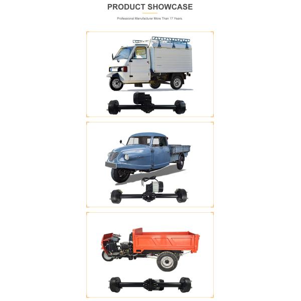 400KG Load Ability Three Wheel Electric Vehicle with BLDC Motor Driving System