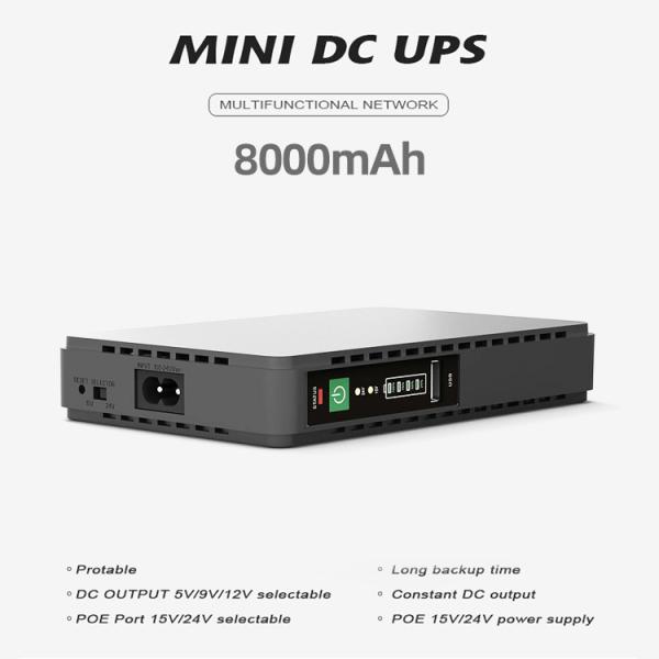 Защита от перенапряжения Мини-УПС с выходной напряжением 5VDC/9VDC/12VDC/15VDC/24VDC Выпуск 2023