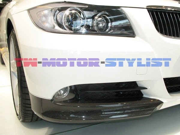 Splitter фронта волокна углерода BMW E90 для бампера OEM