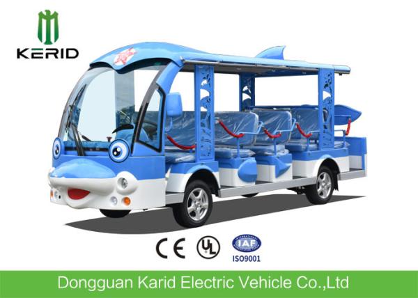 Dolphin Style Design 14 Seater Electric Mini Tourist Bus for Sightseeing