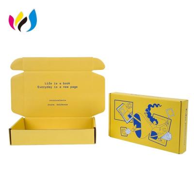 OEM Colored Corrugated Mailing Boxes , Corrugated Paper Dress Shipping Box