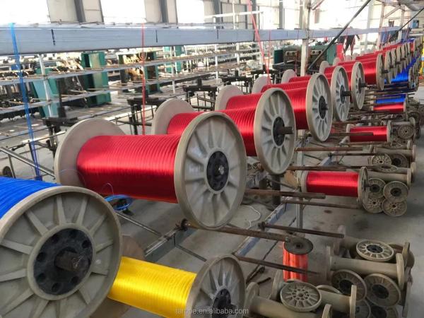 Double Solid Braided Polyester Mooring Ropes Dock Line Boat Rope