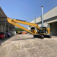 CAT320 Telescopic Excavator Long Boom With Bidirectional Foot Switch Configuration