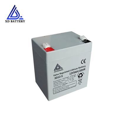 XDLP12-5 Li Ion 12v 5ah Lifepo4 Battery For Portable Power Application