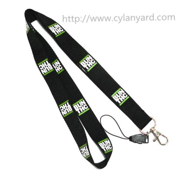 Promotional neck lanyards with imprinted logo, custom made cheap prices, China factory,