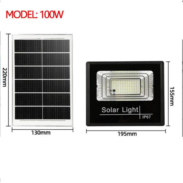 Rural Photovoltaic Street Light with High Luminous Efficiency 120lm/w and Waterproof Design