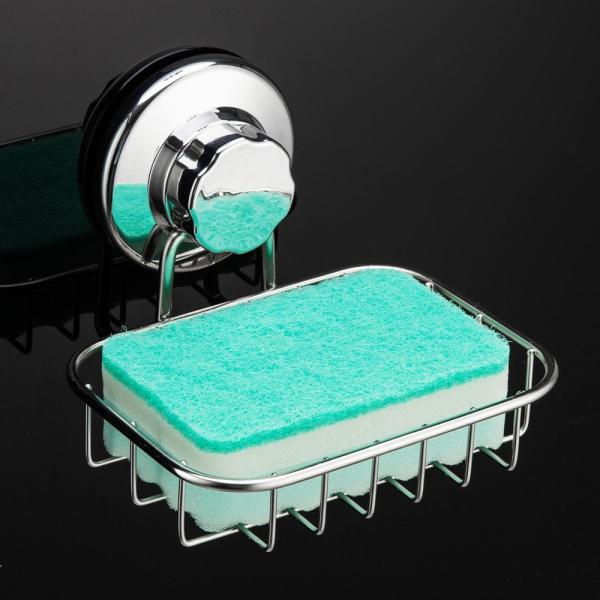 Household Bathroom Hardware Accessories Suction Cup Bar Soap Holder