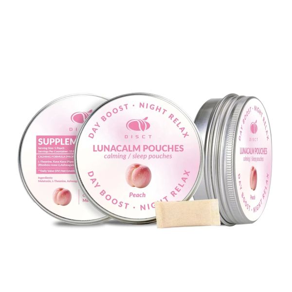 Premium Cinnamon Flavor Herbal Wellness Pouches For Natural Calm & Day Boost