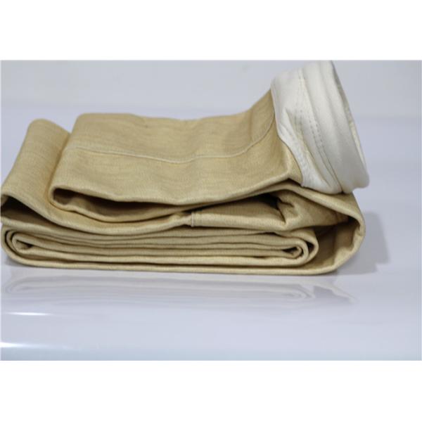 Industrial Meta Aramid Felt Filter Bags dust air Solid Seperation Fire Resistant Welded