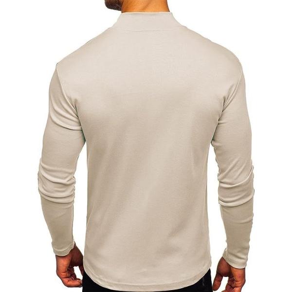 Men's Long-Sleeved T-Shirt Pullover Undershirt Support 7 Days Sample Order Lead Time