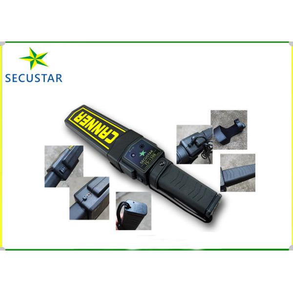360 батарея ручного металлоискателя развертки степени перезаряжаемые 9В с сигналом тревоги звука/света