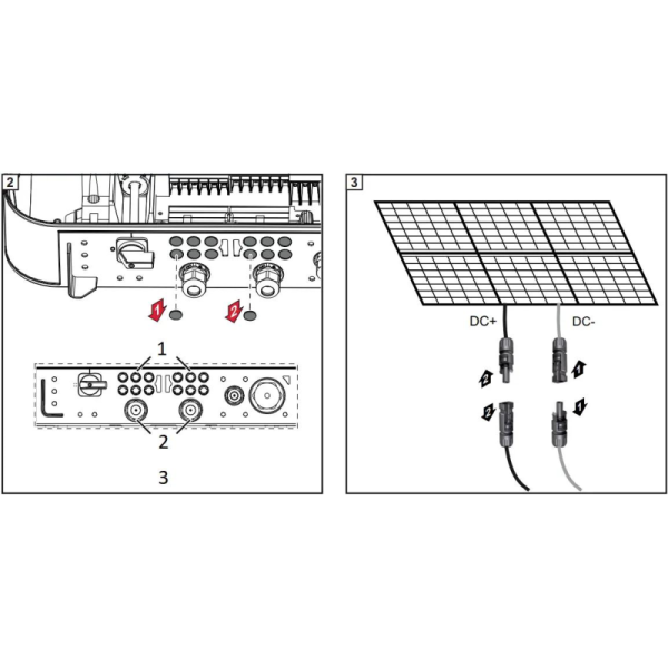 PV004-T5 Solar Connector 1000V 30A IP67 Rated Photovoltaic Connector For Solar Panel System