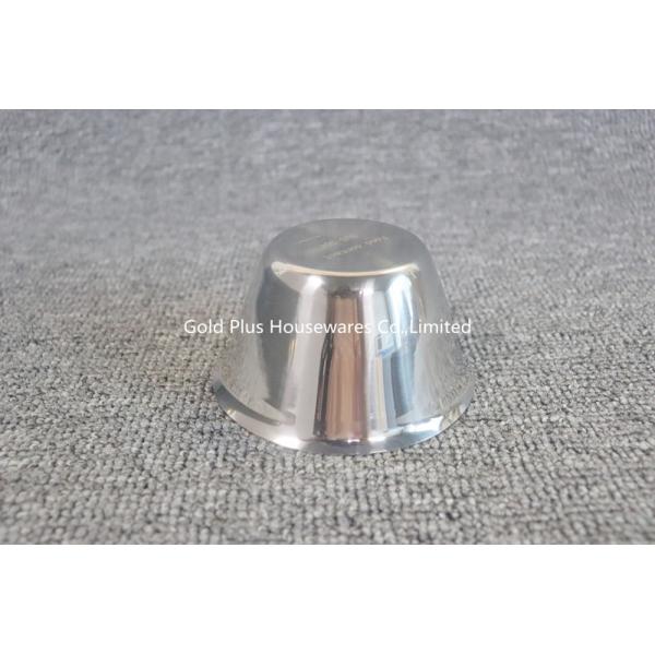 10.8cm Stainless Steel Serving Bowl Food Grade Fruit Salad Bowl Heat Insulated