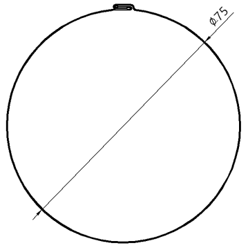 PLC Panasonic Elbow Roll Pipe Forming Machine 75mm 5.5kw