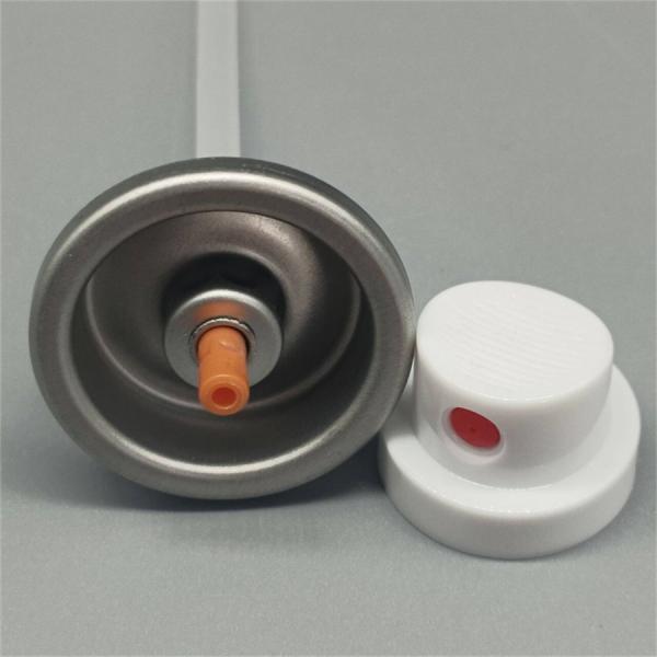 Válvula de aerosol para el brillo del cabello suave para el cuero cabelludo sensible con aplicación calmante