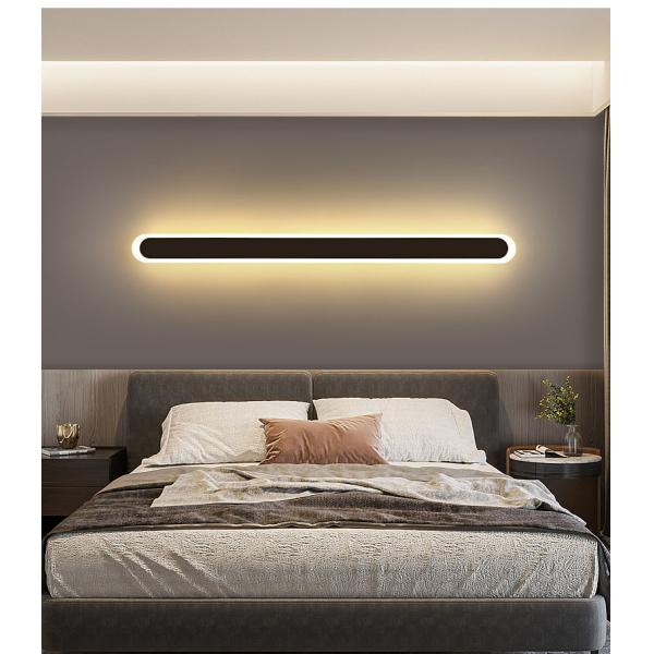 Home Nordic Wall Lamp Strip for Working Time of 30000 Hours in Modern Minimalist Style