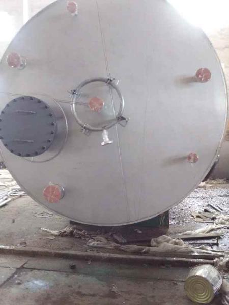 Réservoir sous pression stable d'acier inoxydable de représentation, réservoir adapté aux besoins du client par air de compresseur