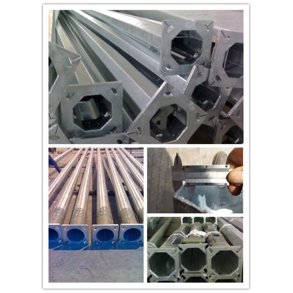 Нержавеющий солнечный на открытом воздухе столб уличного фонаря для жилого освещения с одиночной рукой