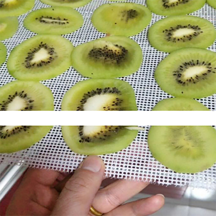Reusable Food Grade Heat Resistant Non Slip BPA Free Non Stick Silicone Mesh Mat for Pastry Cookies Macaron Bread Oven Baking