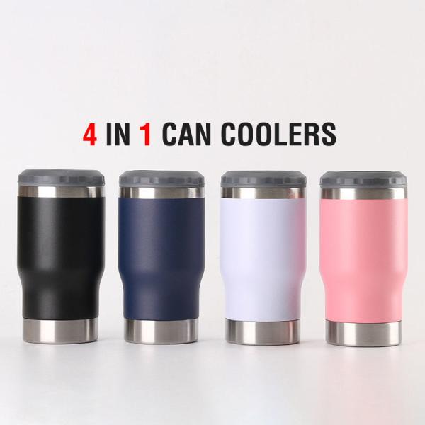 Modern Design One-Cup Coffee Thermos Flask Set Hot Vacuum Mug Collection and OEM Logo
